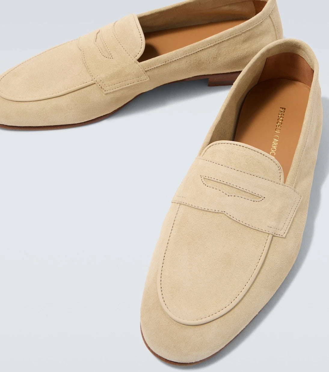 Frescobol Carioca - Leme suede loafers