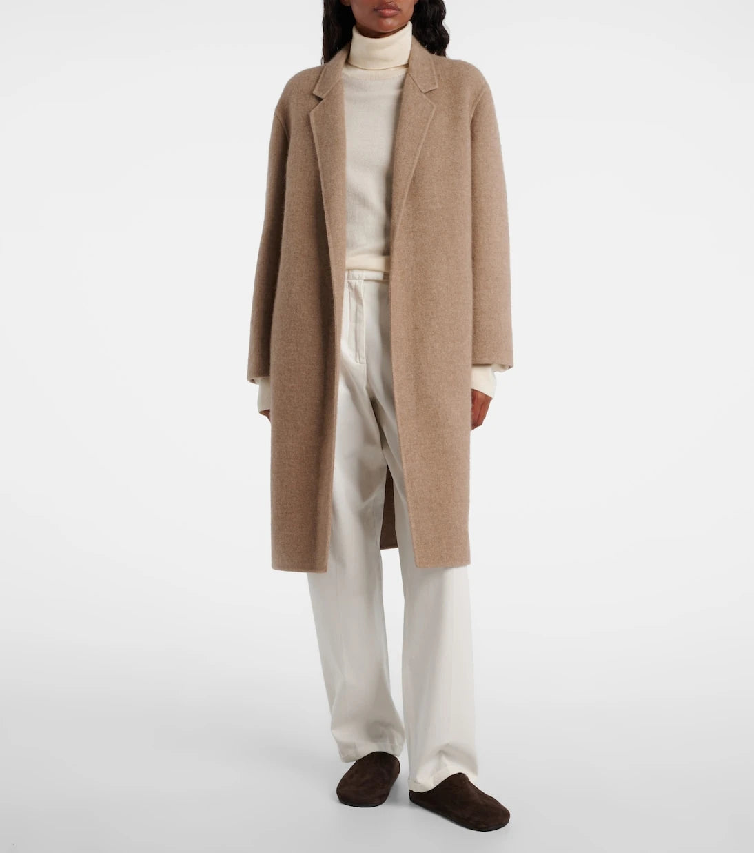 The Row - Fedra cashmere and cotton coat