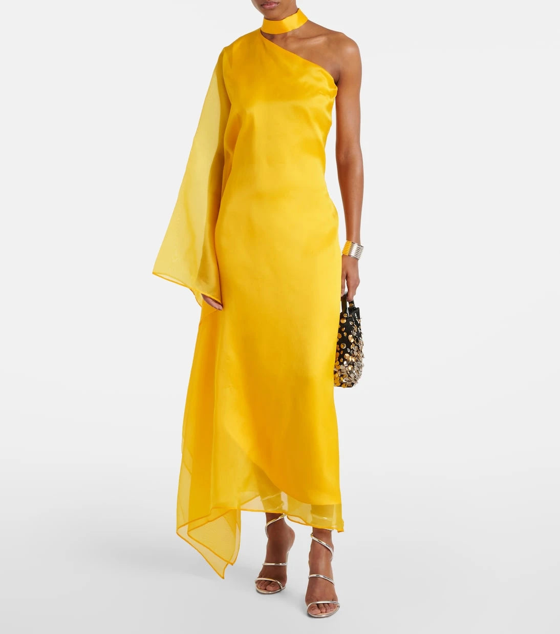 Taller Marmo - Betsy Fantasma silk cady kaftan