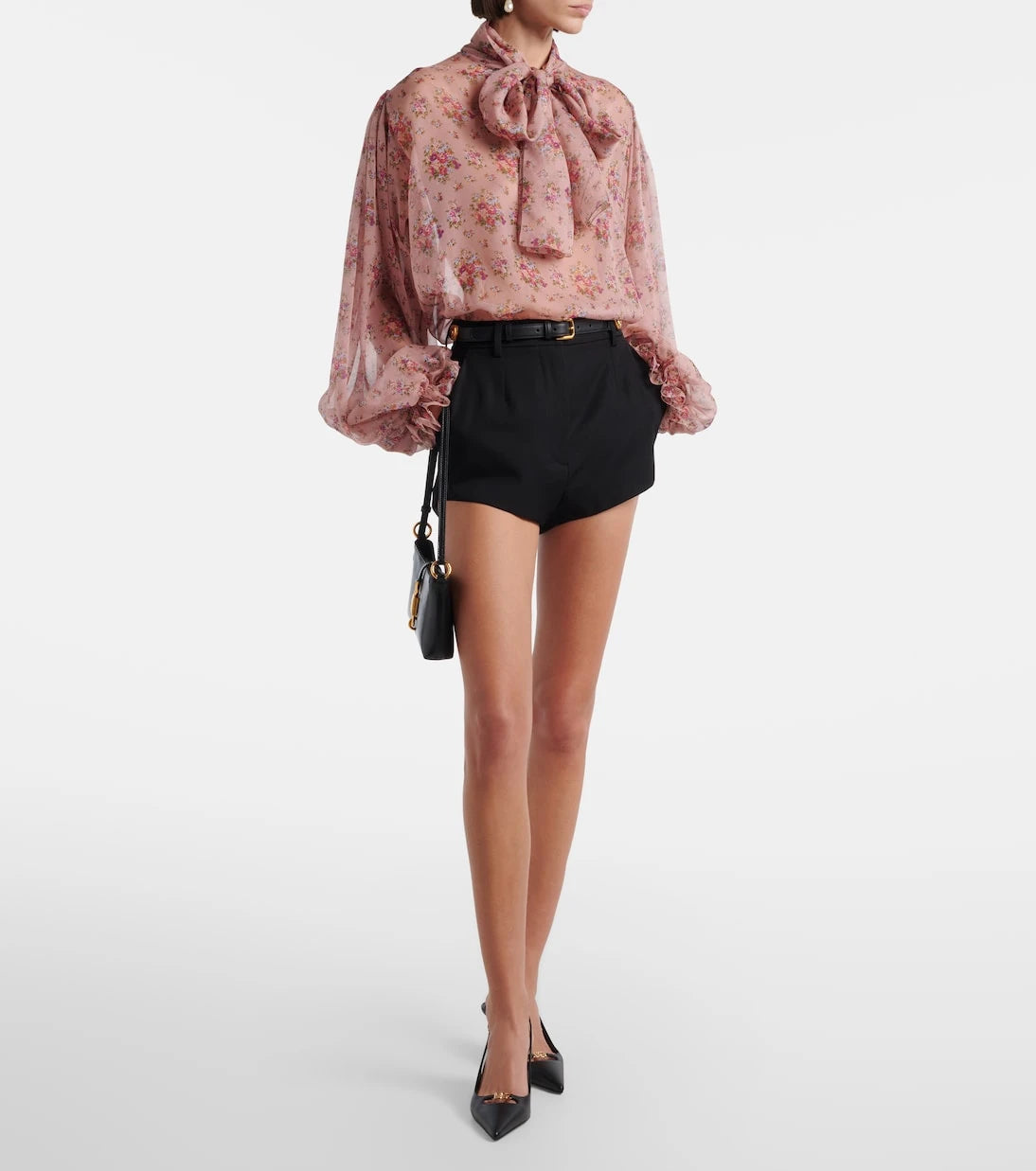 Dolce&Gabbana - Virgin wool gabardine micro shorts