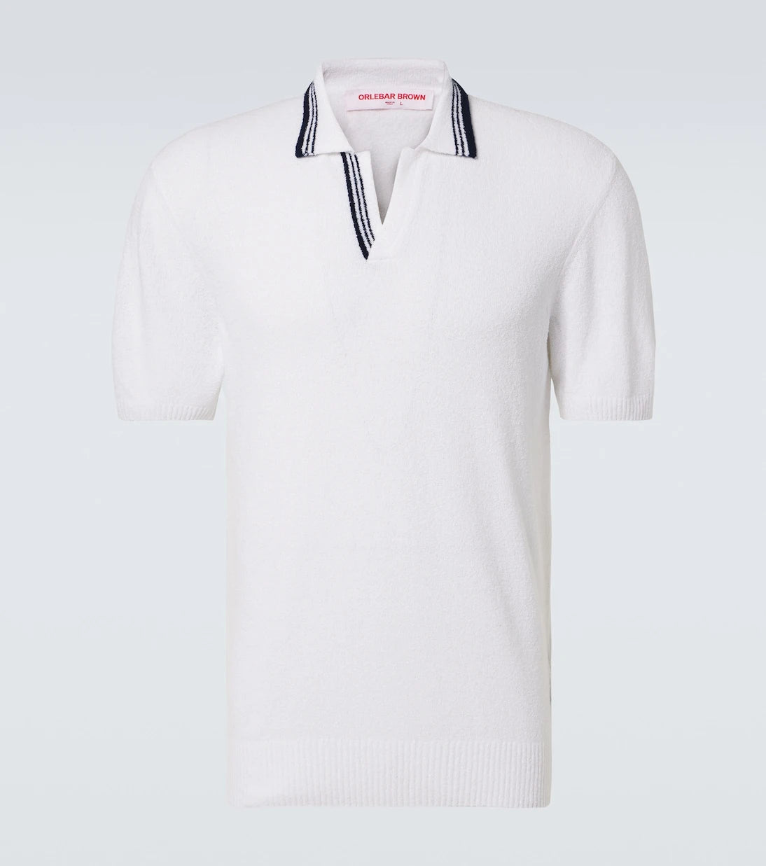 Orlebar Brown - Horton cotton-blend bouclé polo shirt