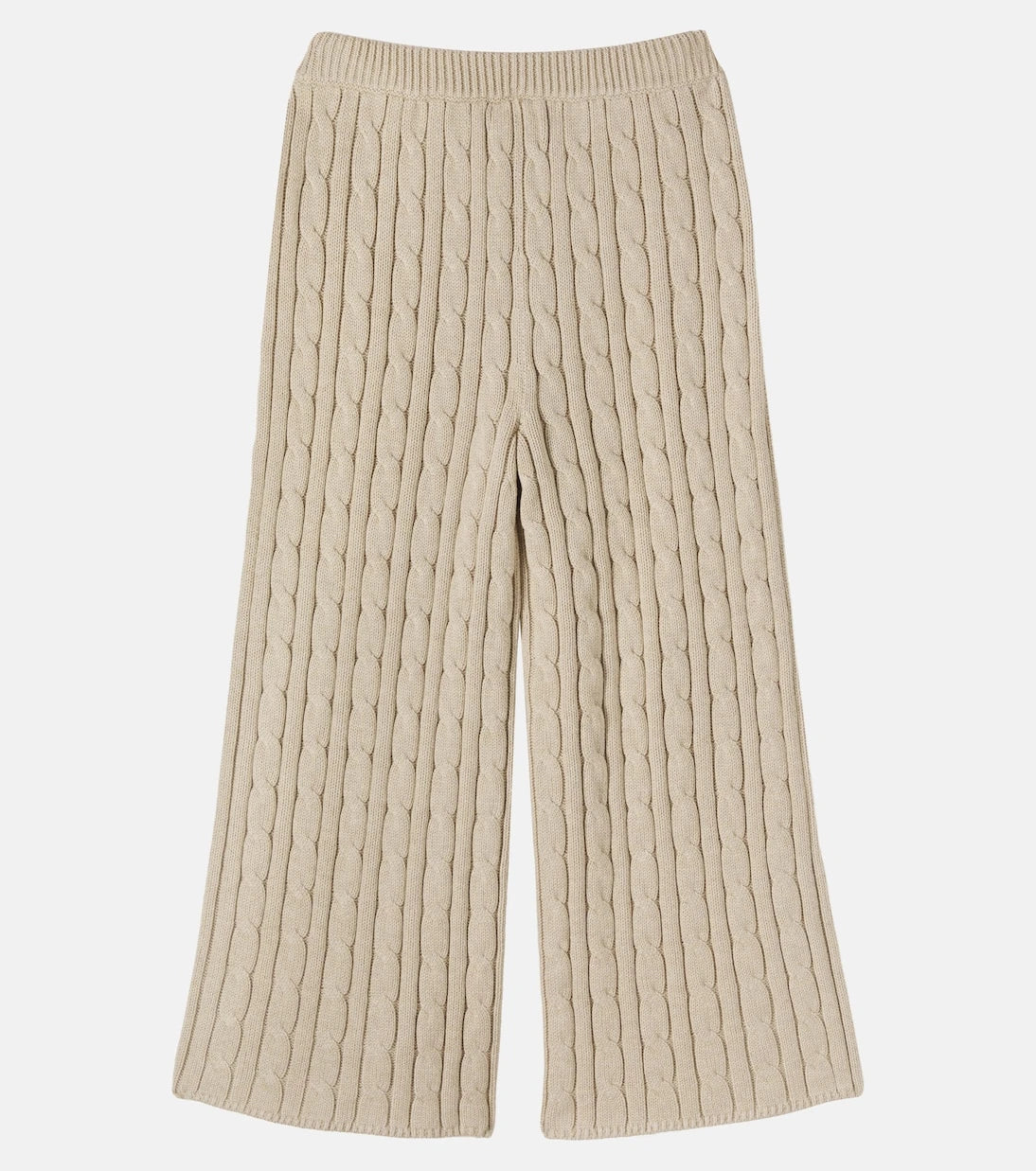 Polo Ralph Lauren Kids - Cable-knit cotton pants
