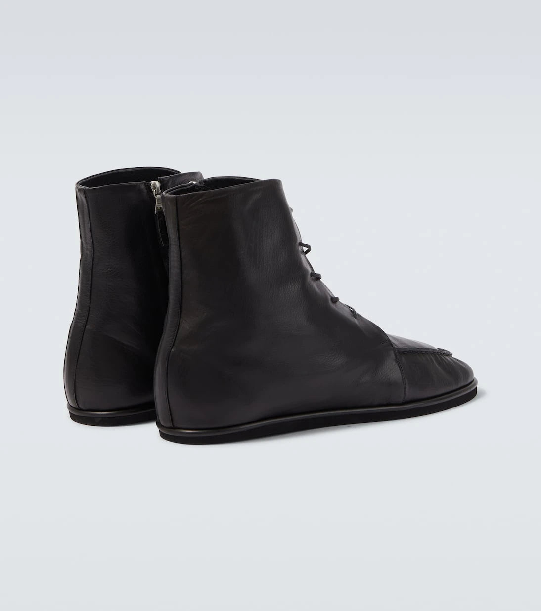Auralee - Leather Derby boots