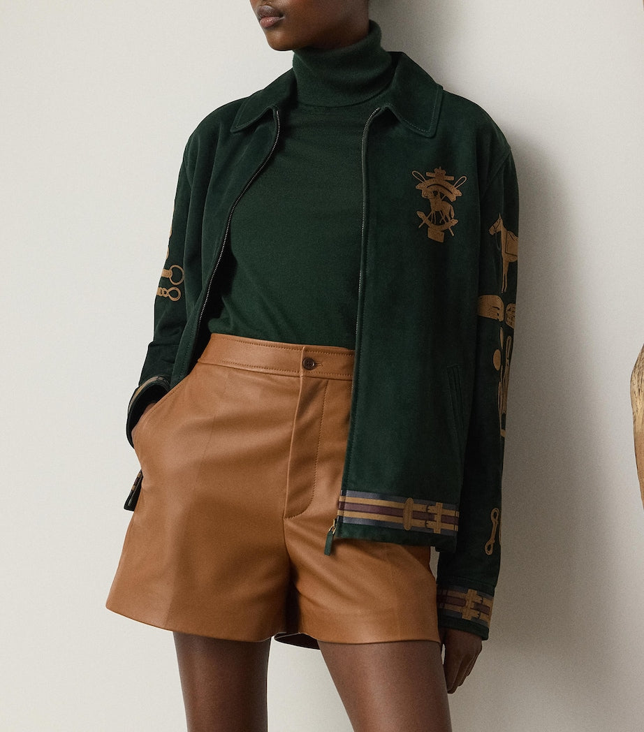 Lamb Suede Work Jacket