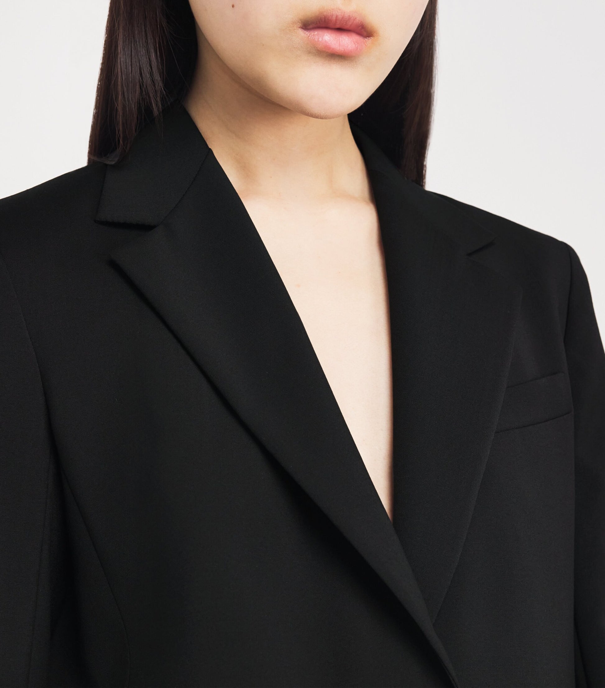 Weekend Max Mara Virgin Wool Blazer BLACK