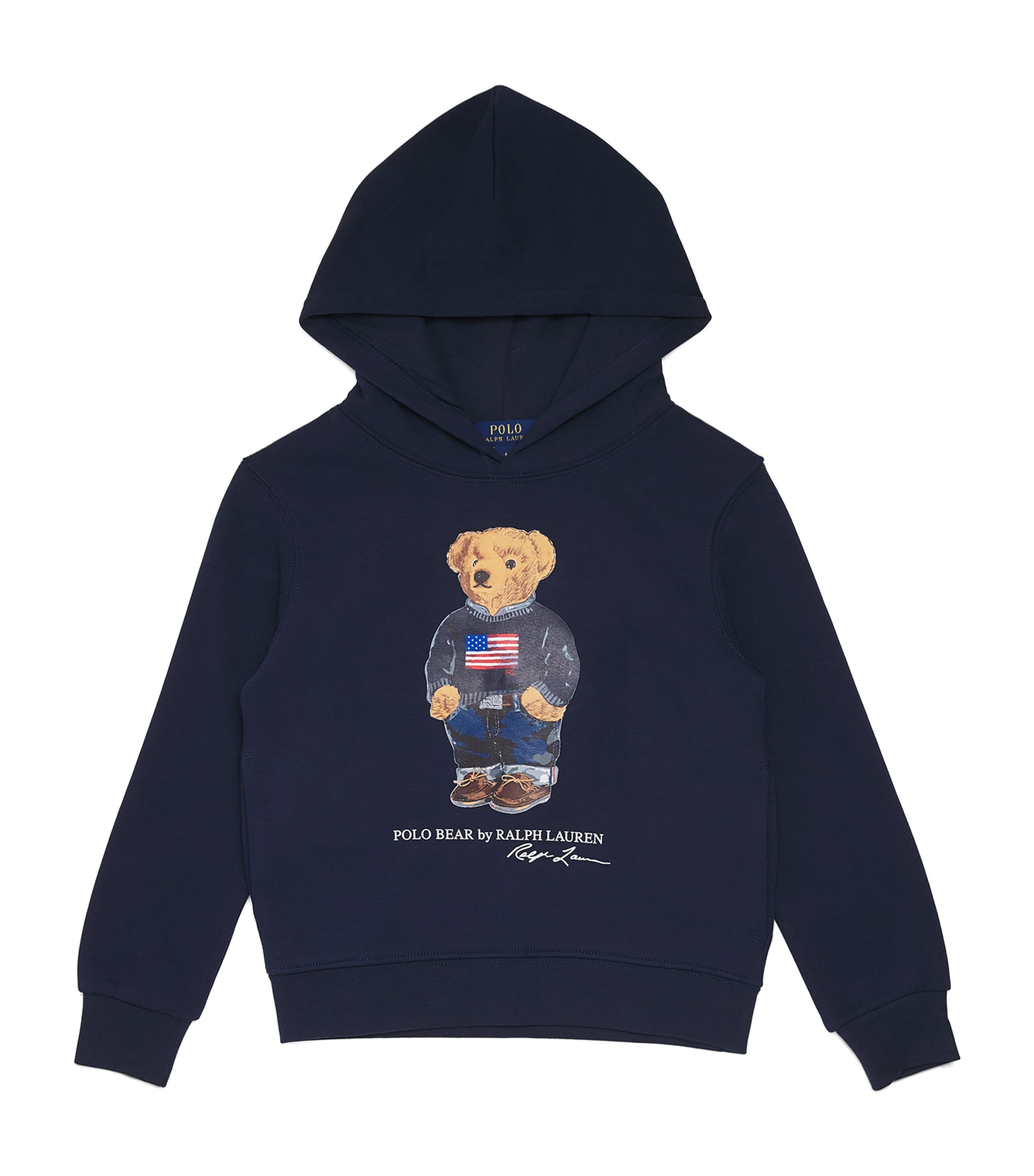 Ralph Lauren Kids Cotton Polo Bear Hoodie (2-7 Years)