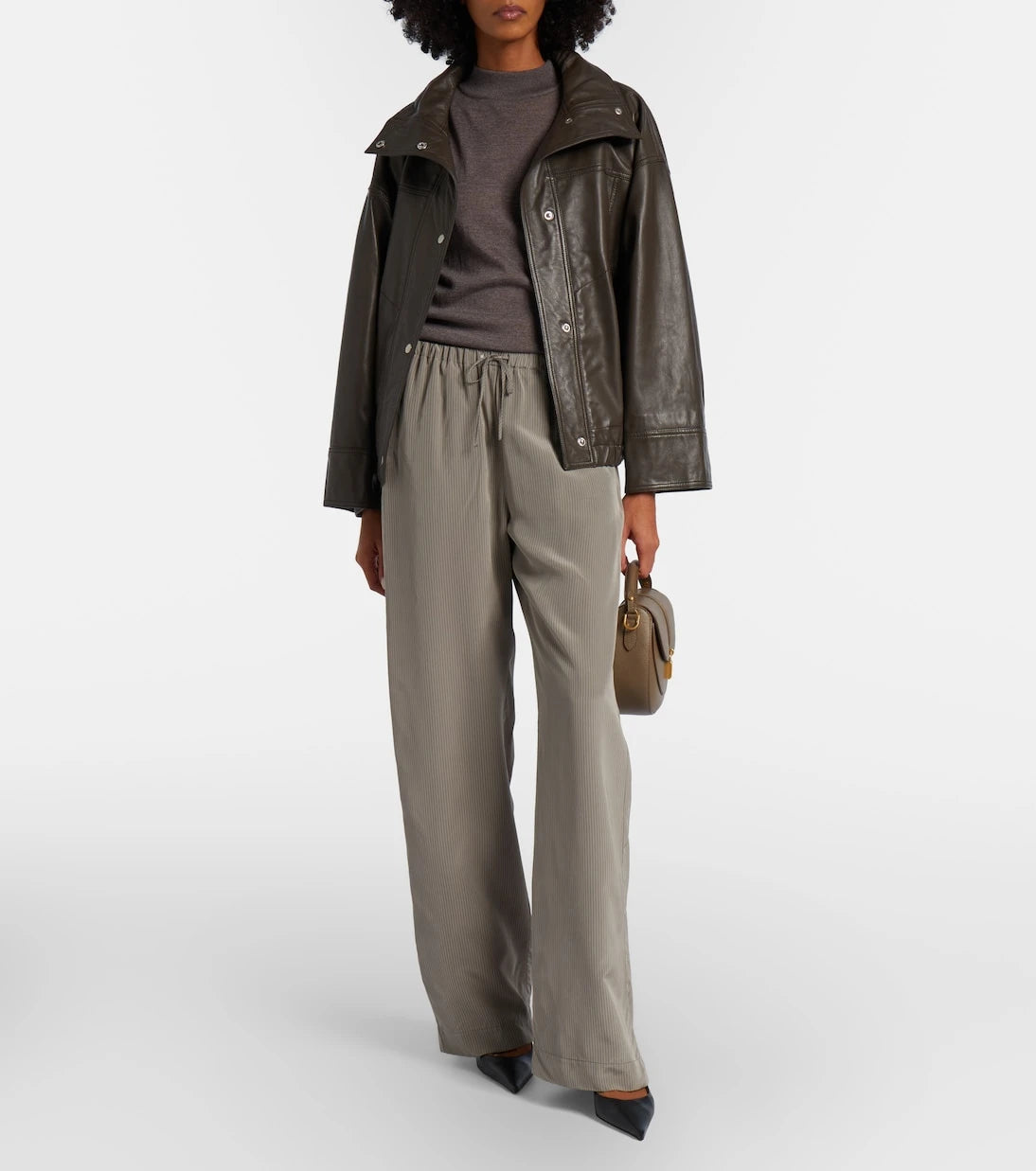 Róhe - Striped wide-leg pants