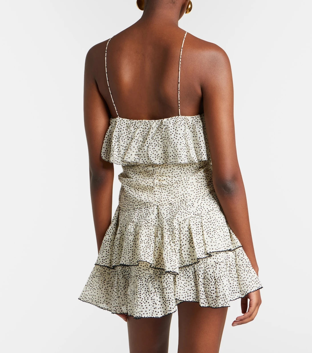 Marant Etoile - Djimia halterneck cotton-blend top