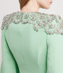Jenny Packham Green Embellished Daza Maxi Dress