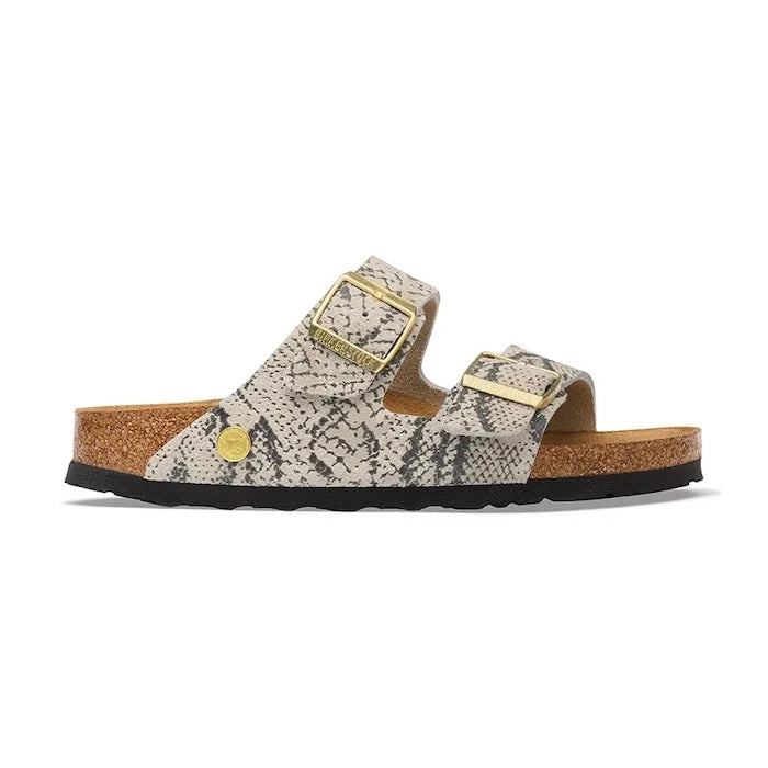 Birkenstock Kadın Süet Terlik Arizona Suede Leather Snake