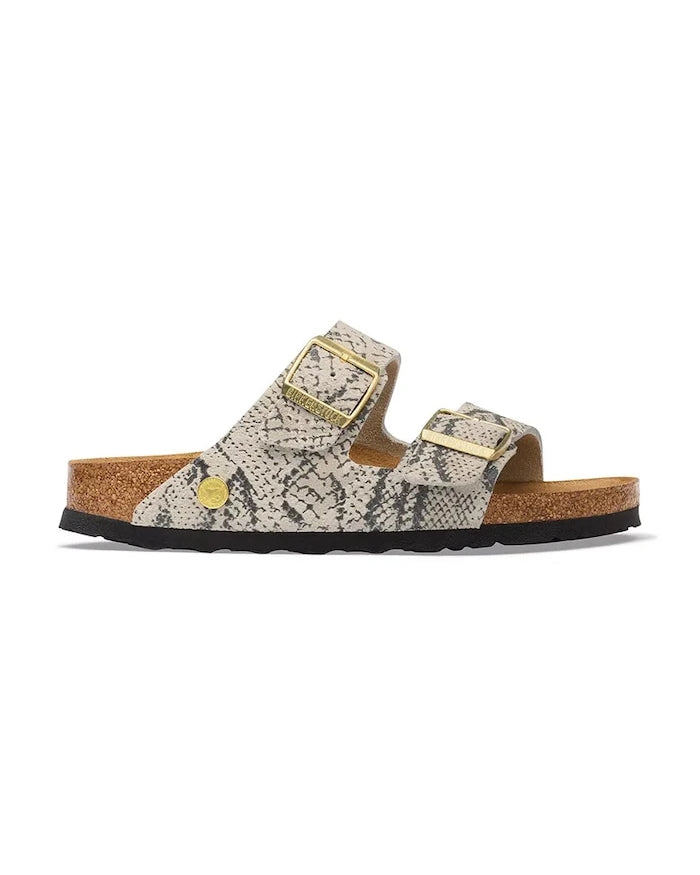 Birkenstock Kadın Süet Terlik Arizona Suede Leather Snake