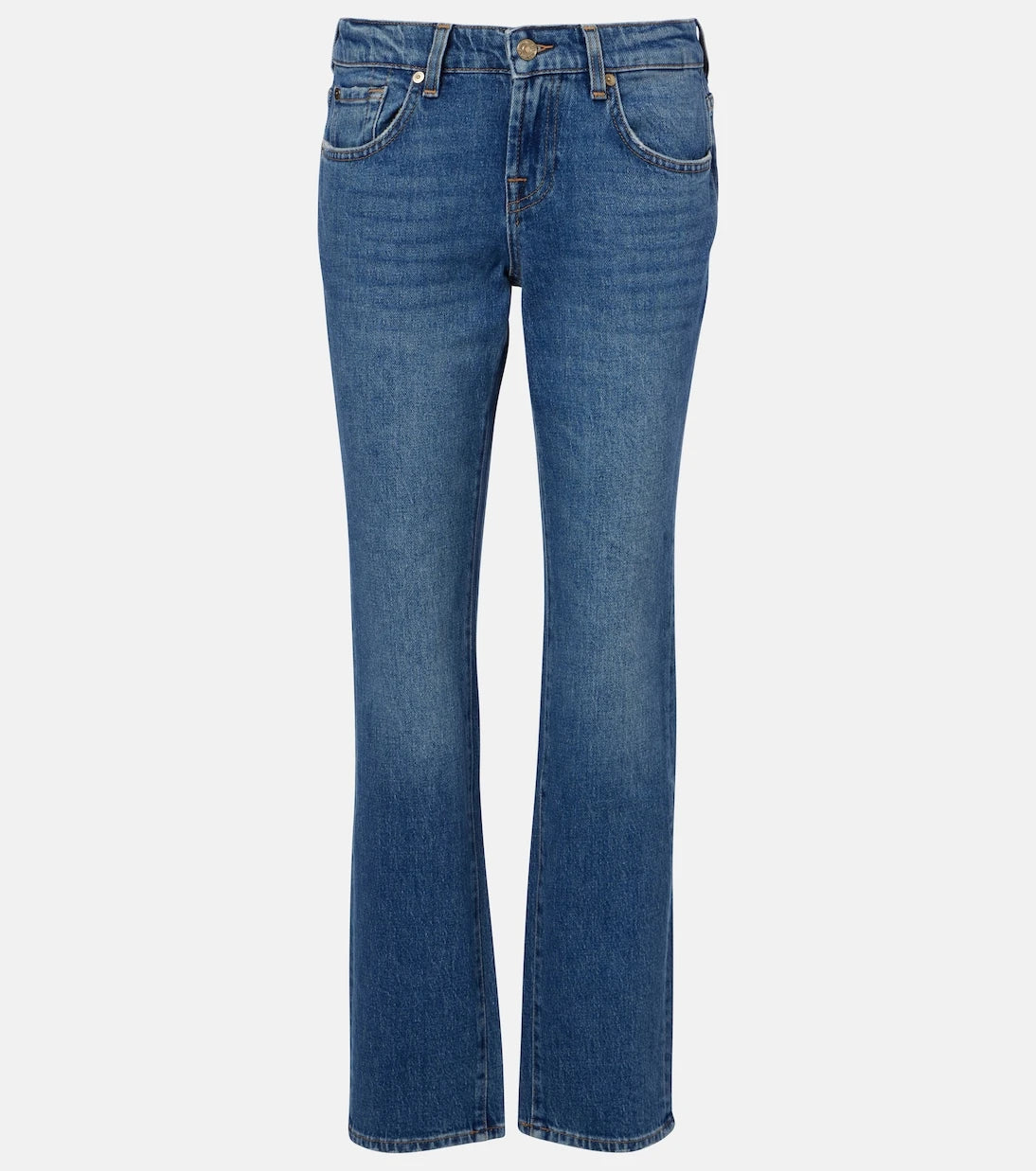 7 For All Mankind - Low Cigarette slim jeans