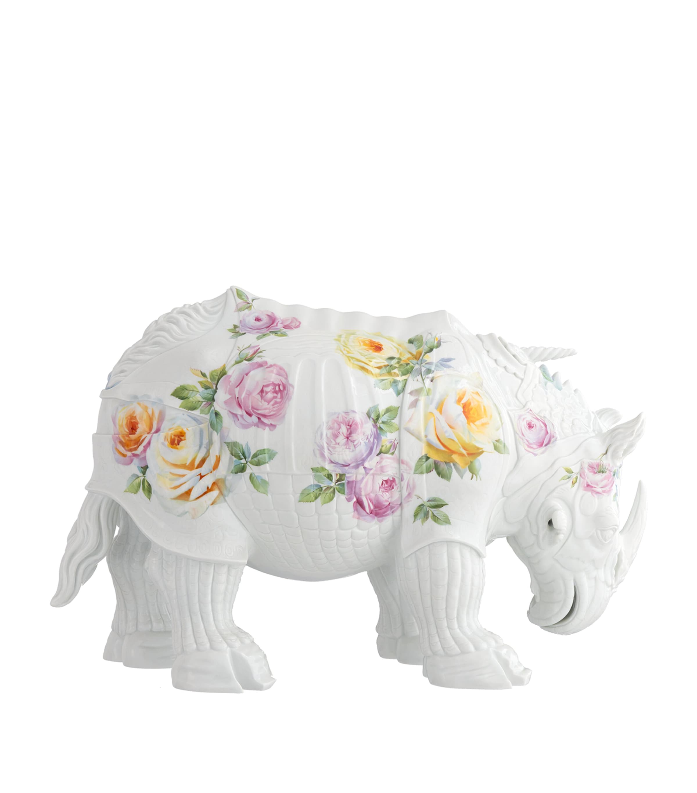 Meissen FineArt Rhinoceros Figurine