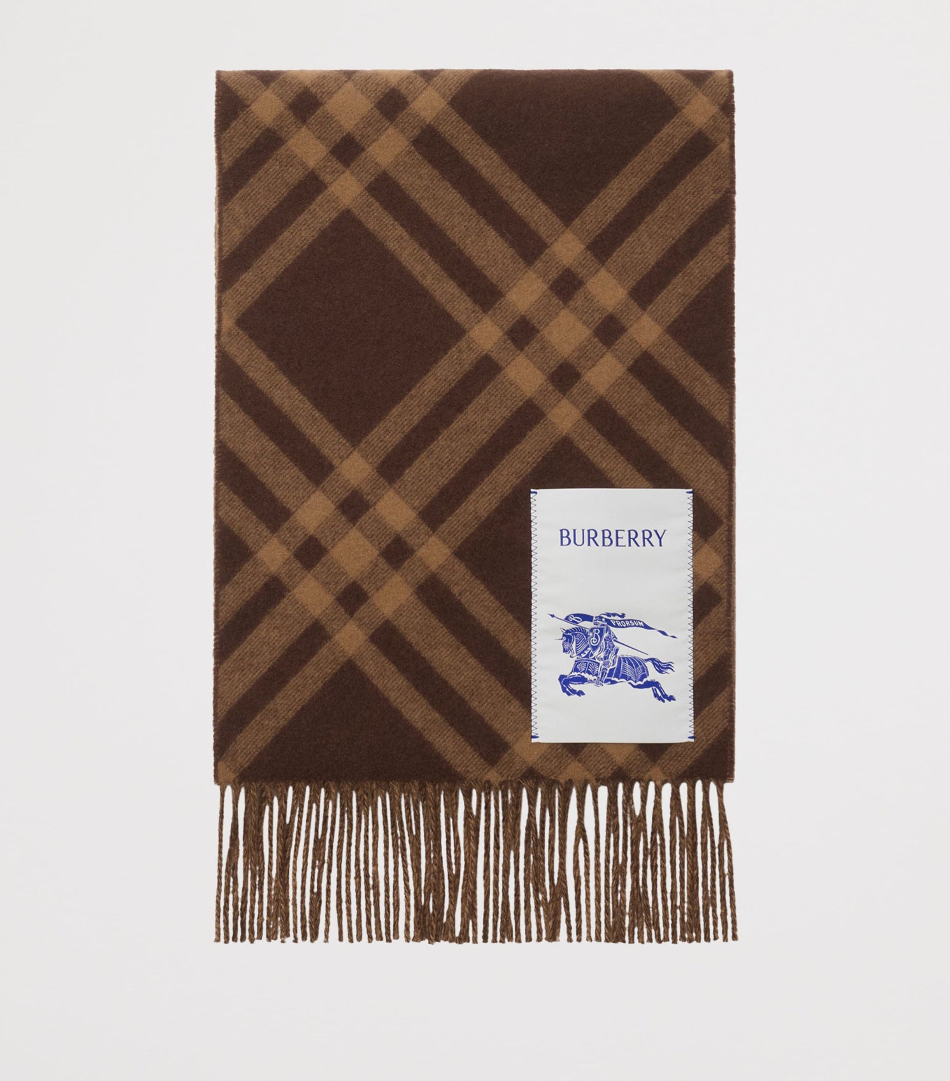 Cashmere Check Scarf