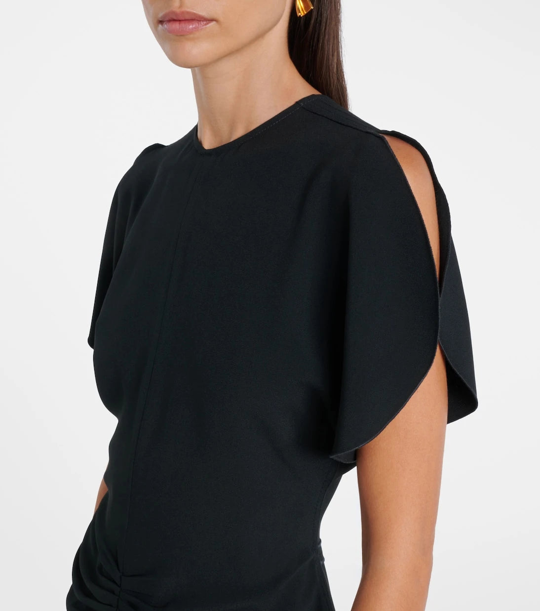 Victoria Beckham - Crêpe midi dress