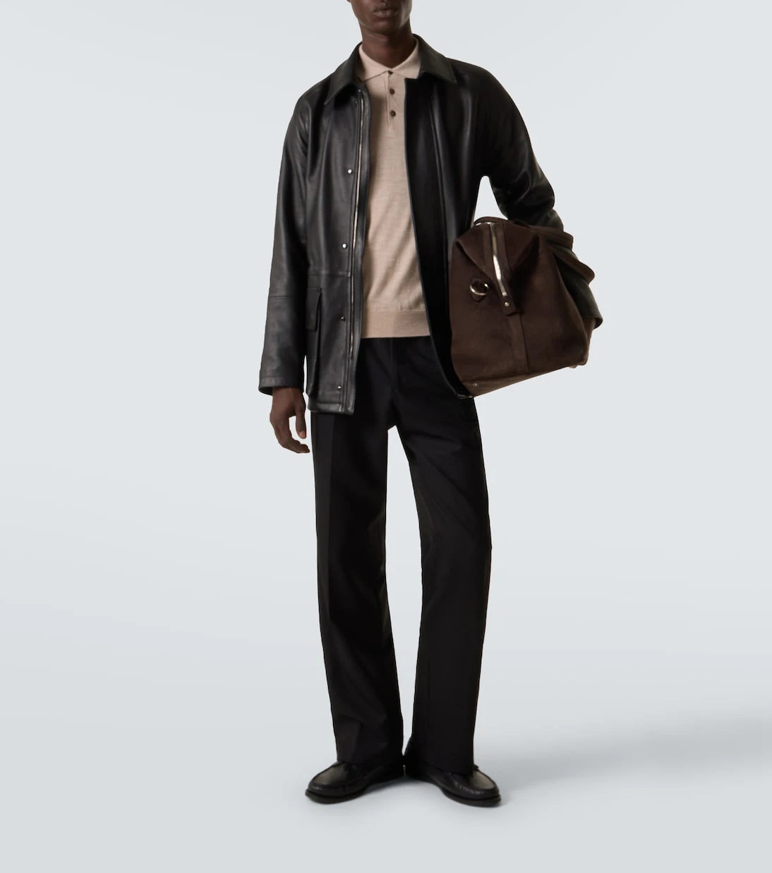 Métier - Nomad Weekend suede duffel bag