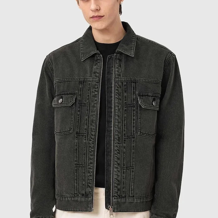 Дънково яке AllSaints BRIGHTMORE