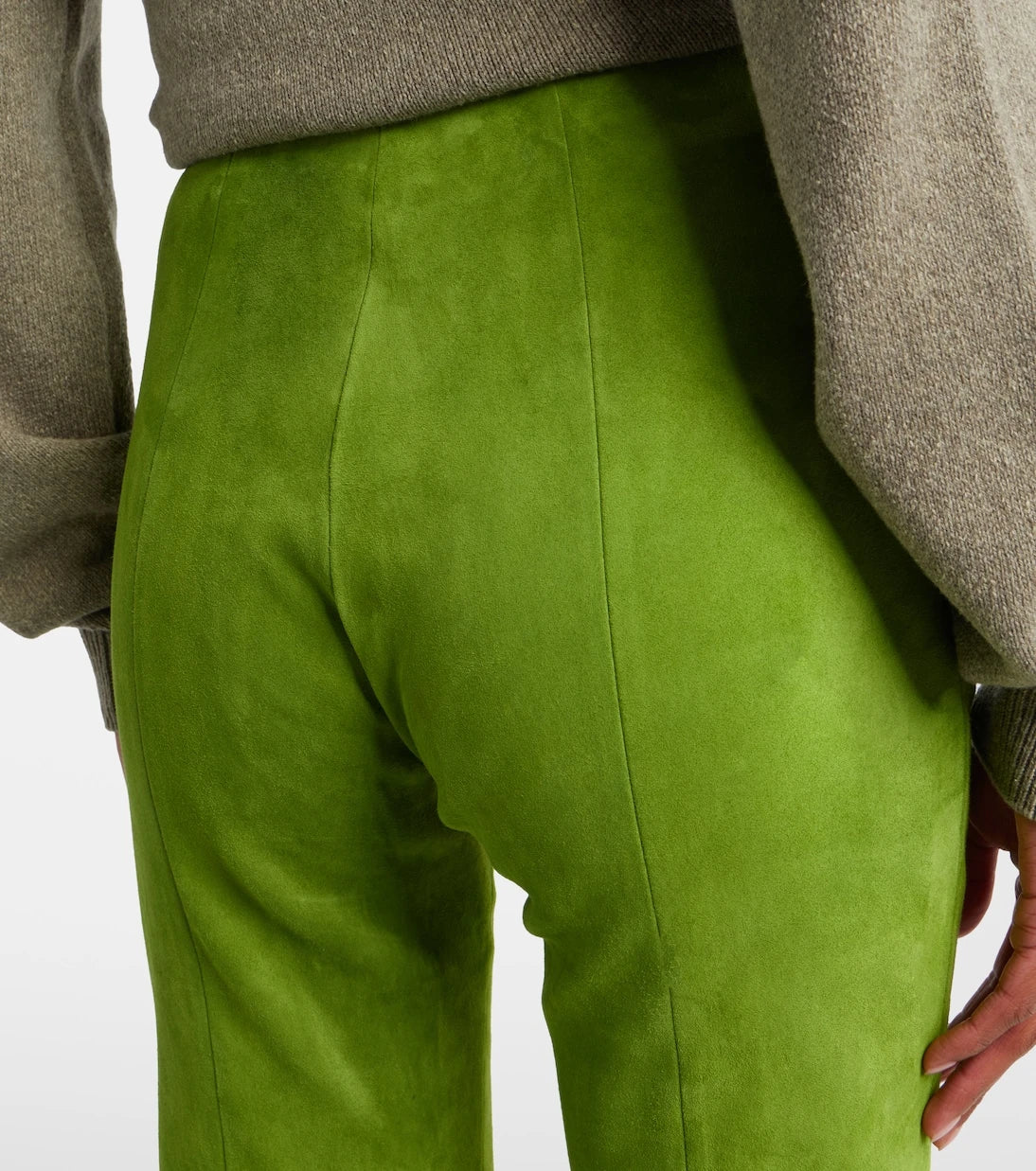 Stouls - Gege suede flared pants