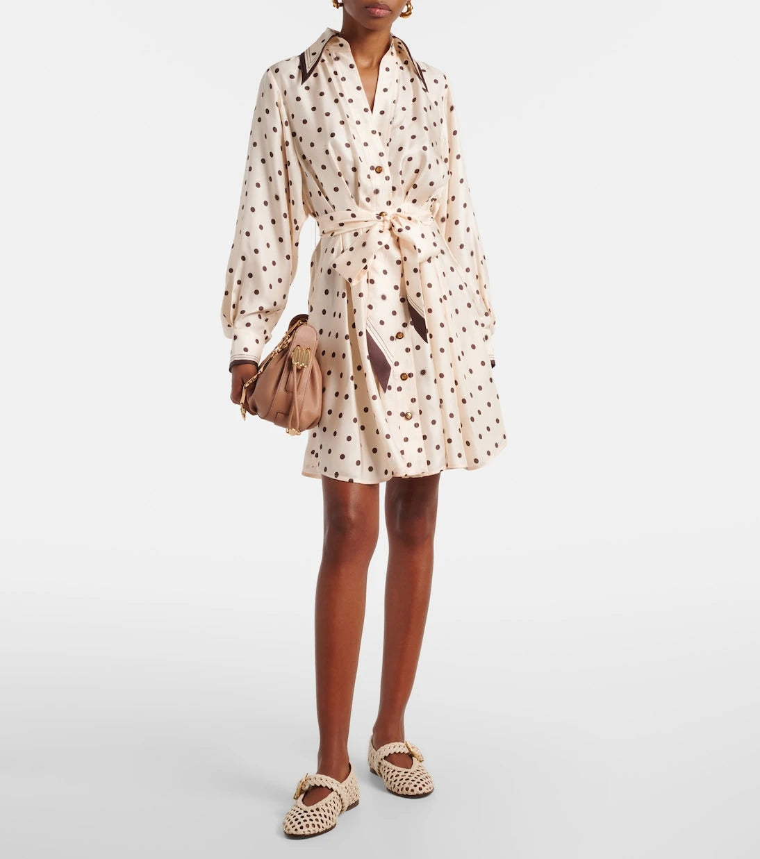 Zimmermann - Alchemy braided leather Mary Jane flats