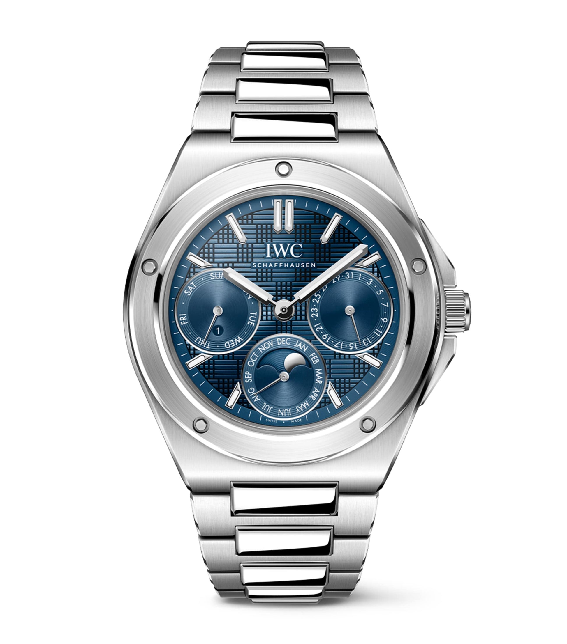 Stainless Steel Ingenieur Automatic Perpetual Calendar Watch 41.6mm
