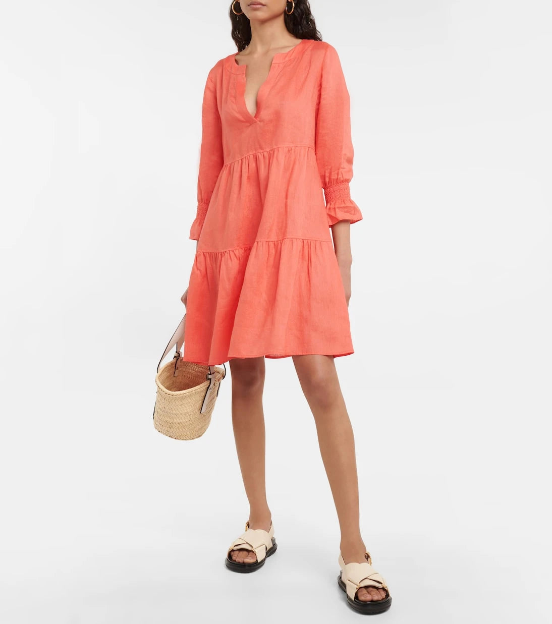 Heidi Klein - Moroccan Sands linen minidress