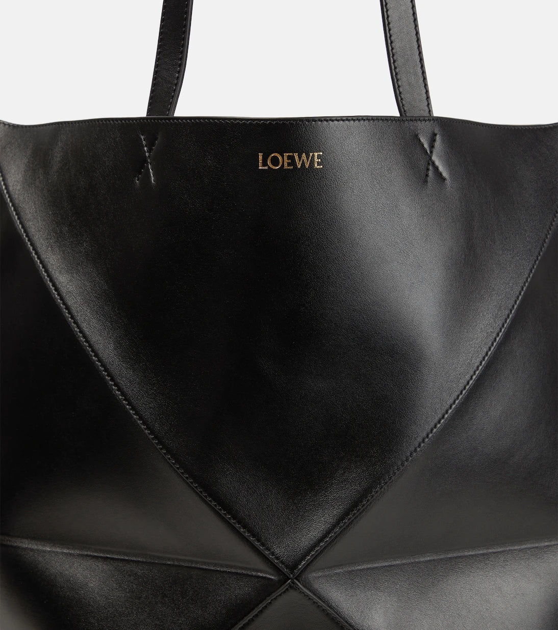 Loewe - حقيبة توت Puzzle Fold XL من الجلد