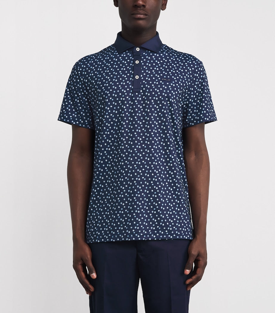 Printed Airflow Polo Shirt
