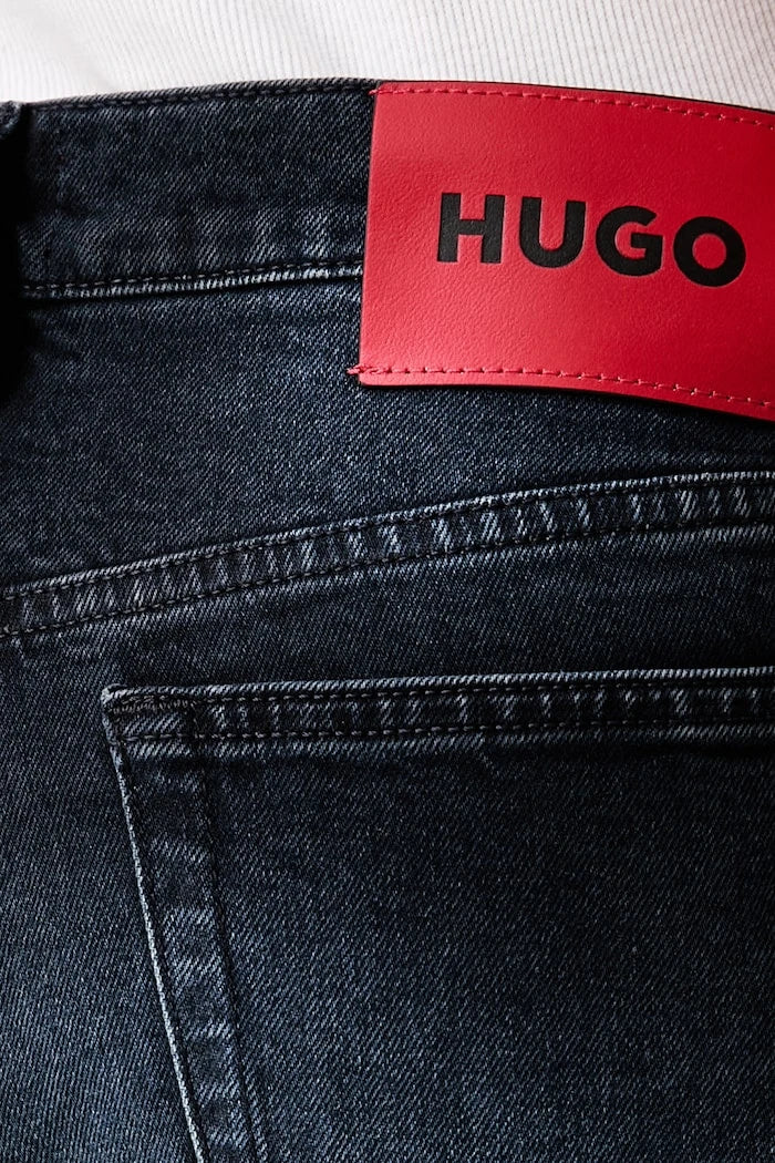 HUGO slim fit erkek kot pantolon HUGO