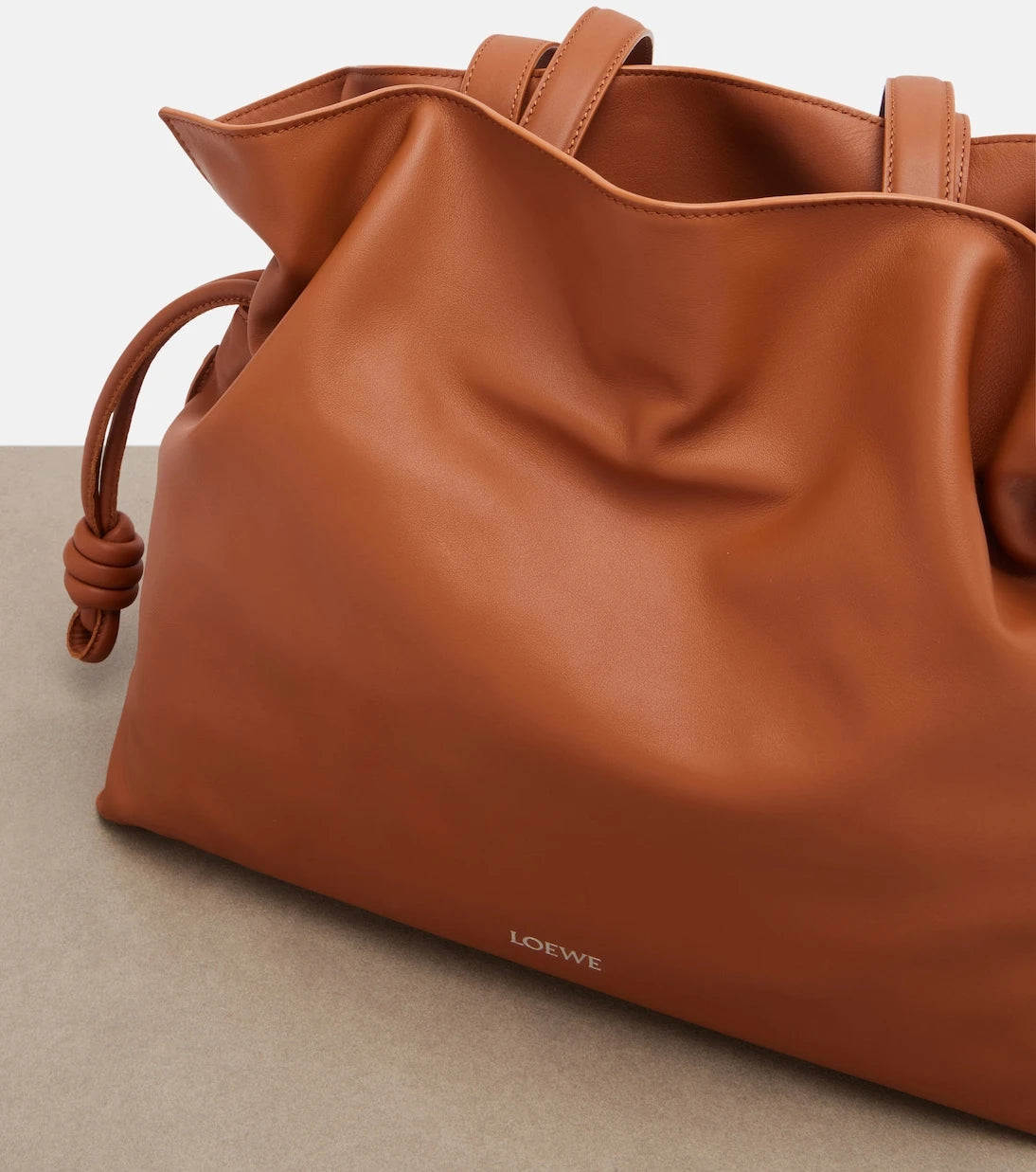 Loewe - Flamenco Large leather clutch