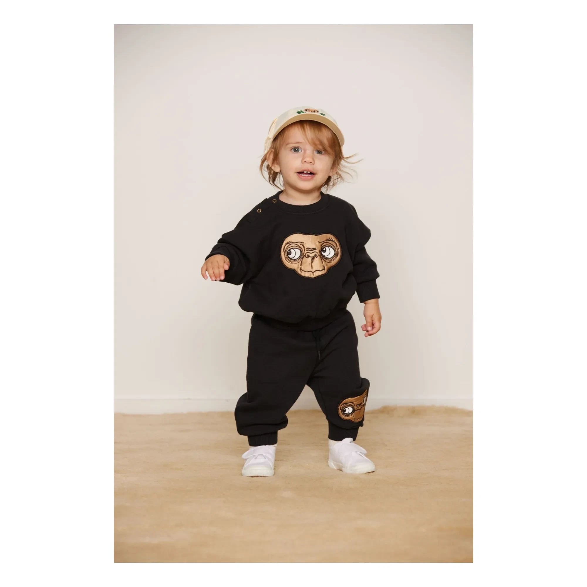 Mini Rodini - Sweat E.T. Organic cotton | Black