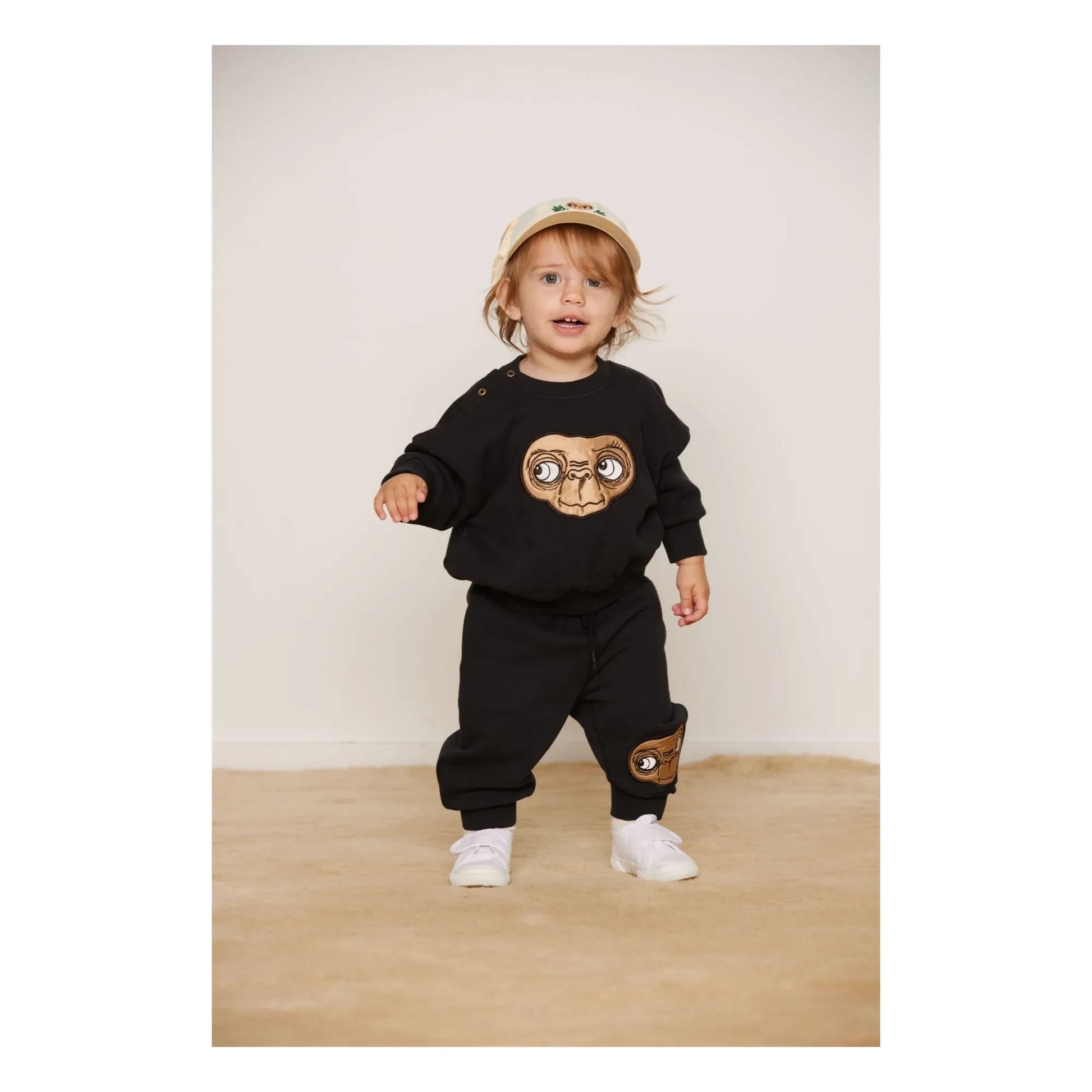 Mini Rodini - Sweat E.T. Organic cotton | Black