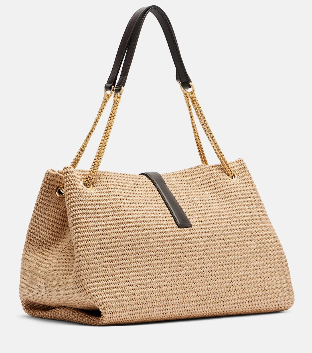 Ferragamo - Medium raffia shoulder bag
