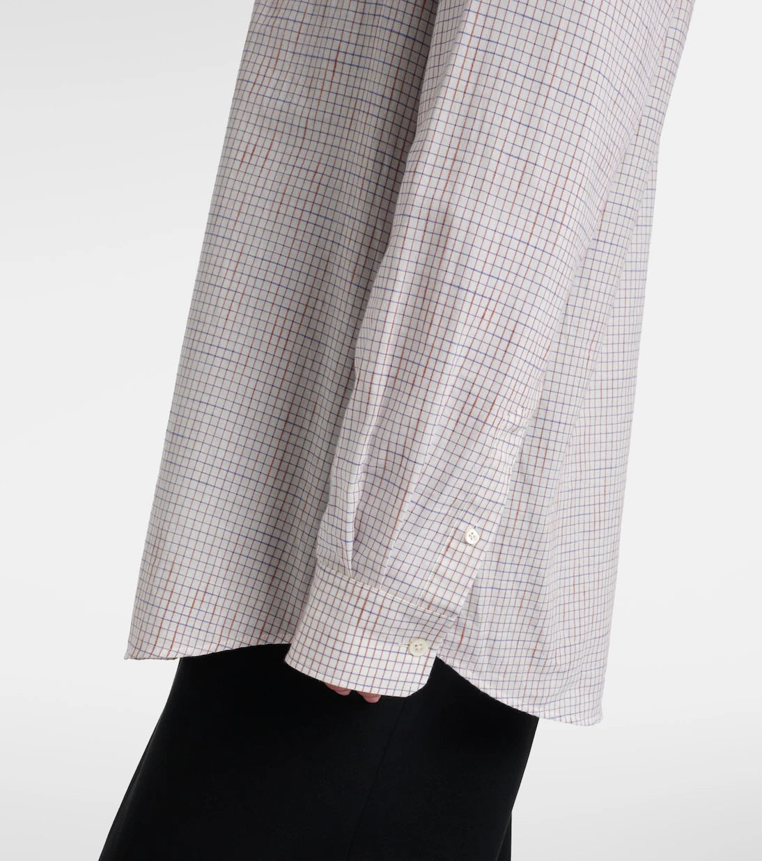 The Row - Dalan checked cotton shirt