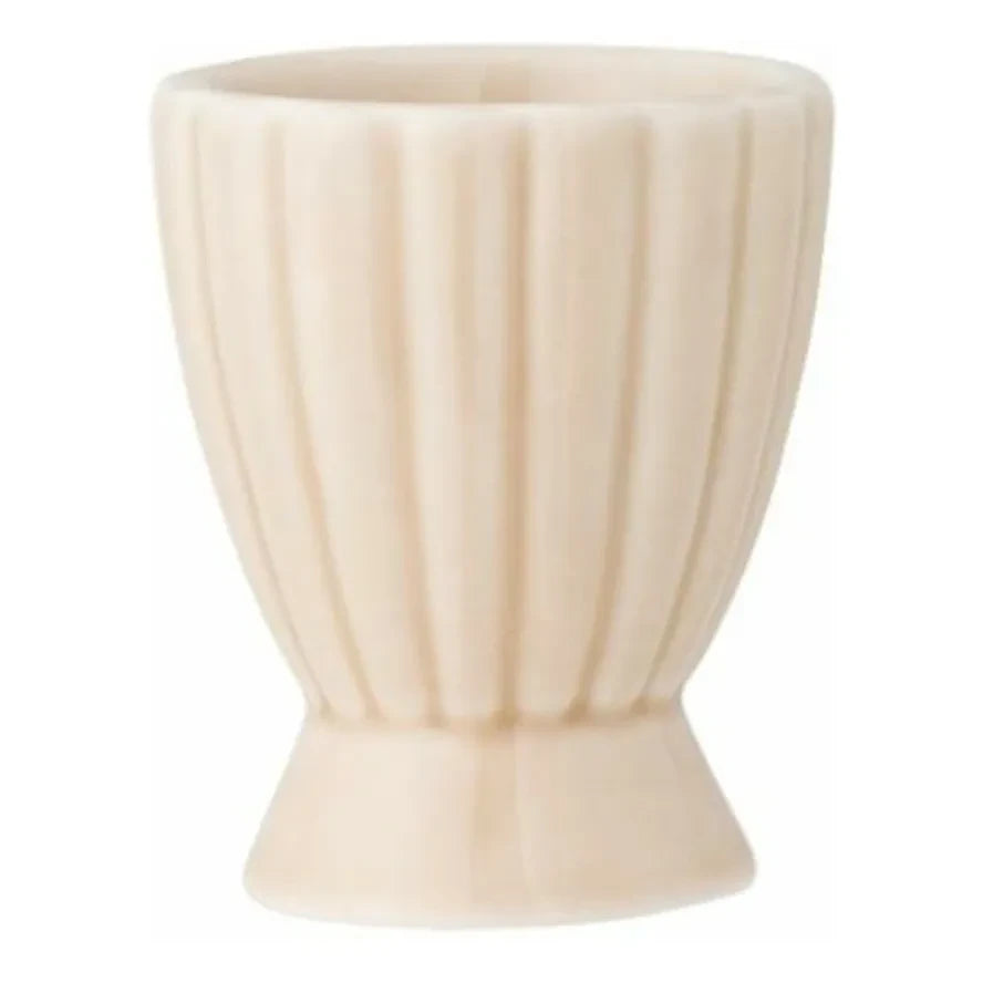 Bloomingville - Latina stoneware egg cup  | Ivory