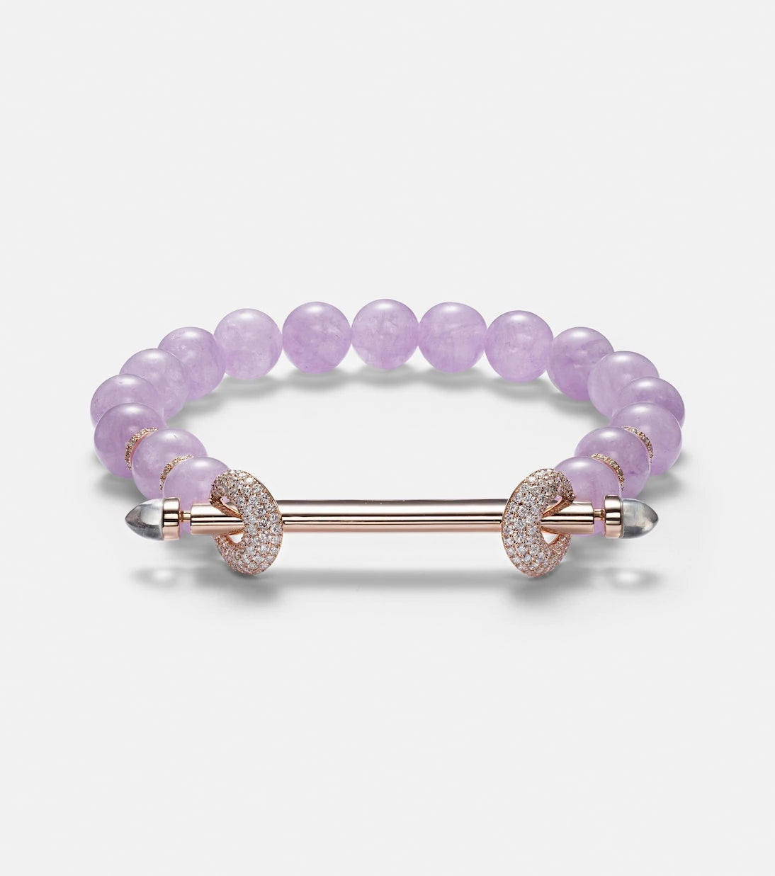 Ananya - Chakra 18kt rose gold bracelet with gemstones