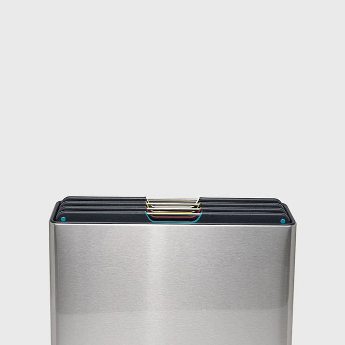 Joseph Joseph Folio Steel Kesme Tahtası Seti Organizerli (4 Parça)