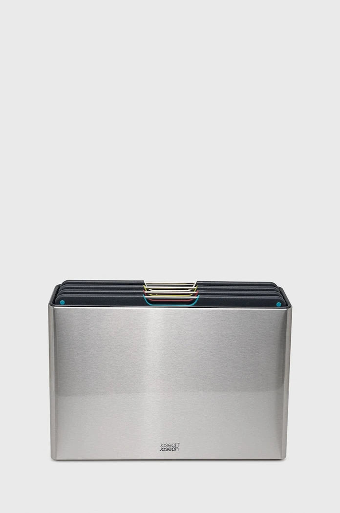 Joseph Joseph Folio Steel Kesme Tahtası Seti Organizerli (4 Parça)