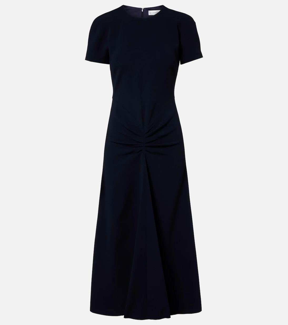 Victoria Beckham - Gathered jersey midi dress