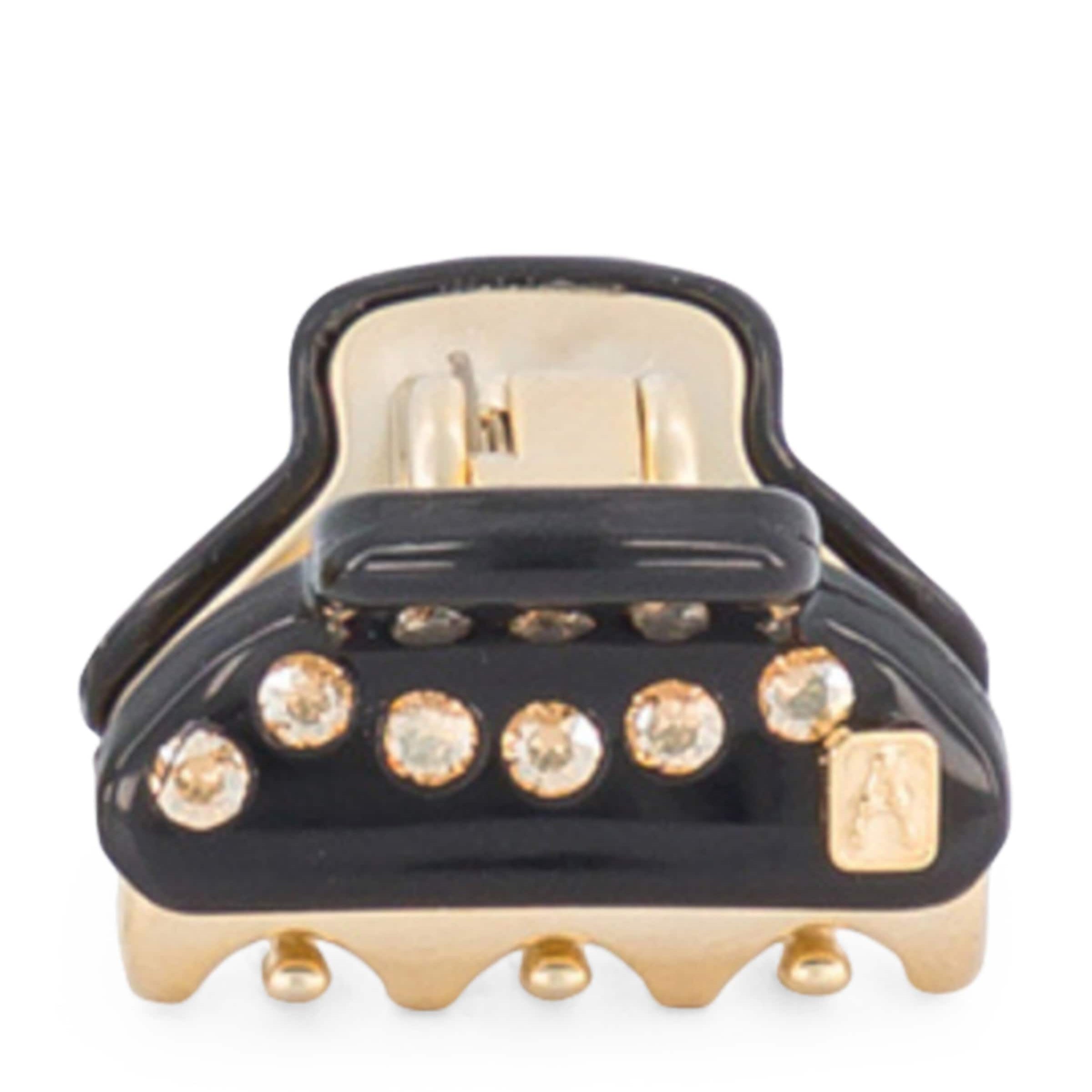 Alexandre de Paris Gold-Plated Mini Claw Hair Clip