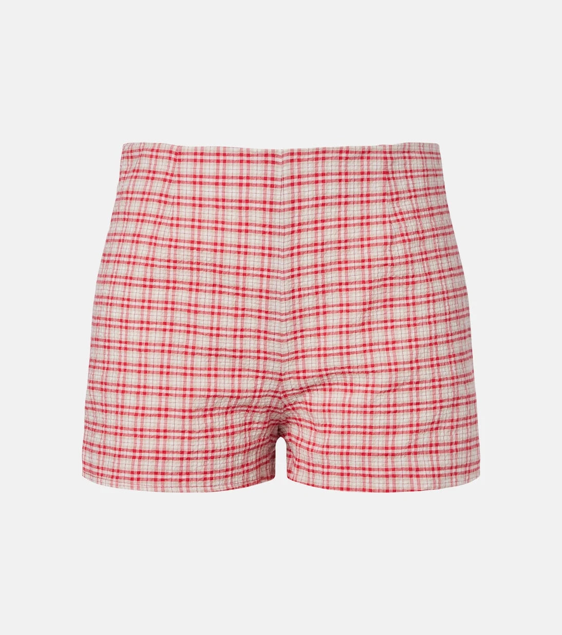 Faithfull - Lila checked cotton shorts