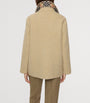 Burberry Beige Wool Double-Faced Overshirt