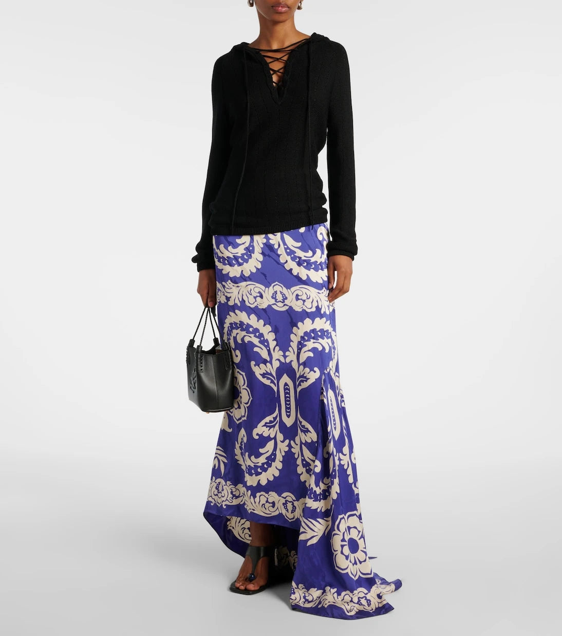 Etro - Printed maxi skirt