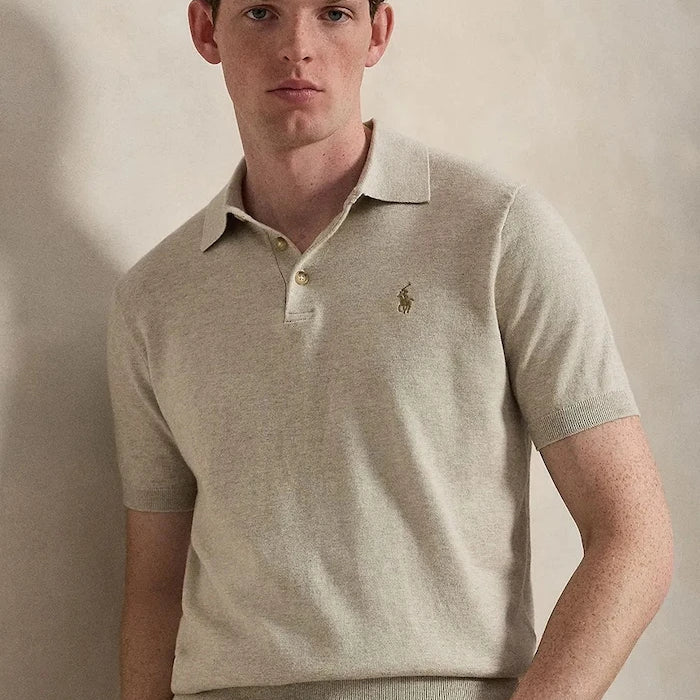 Polo Ralph Lauren Erkek Pamuk Kısa Kollu Kazak