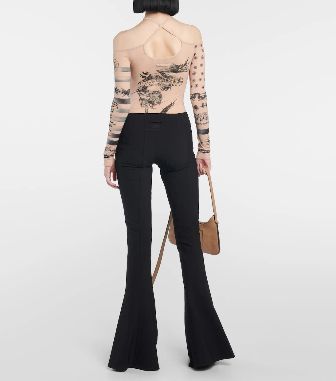 Jean Paul Gaultier - بنطال KNWLS بقصّات وتصميم واسع