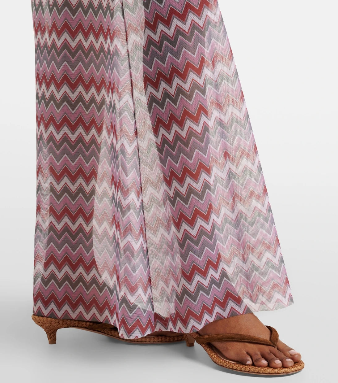 Bananhot - Solay chevron maxi skirt