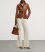 Ralph Lauren Collection Beige Lambskin Naylor Jacket