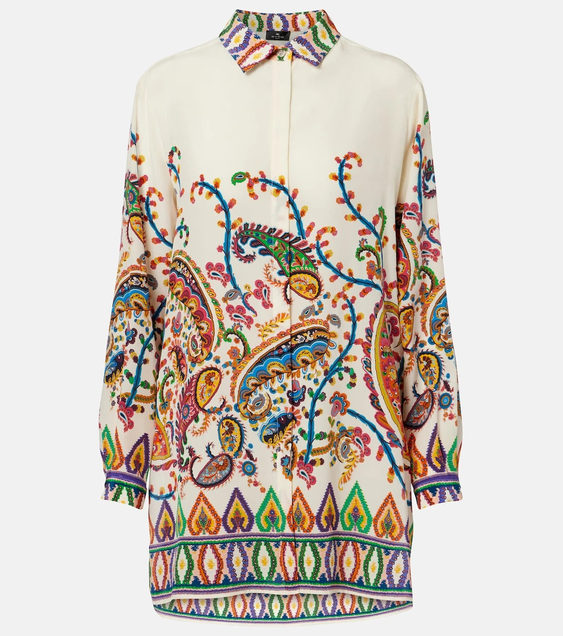 Etro - Paisley printed silk shirt