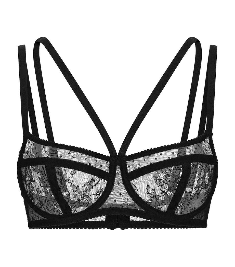 Dolce & Gabbana Multi Lace Balconette Bra