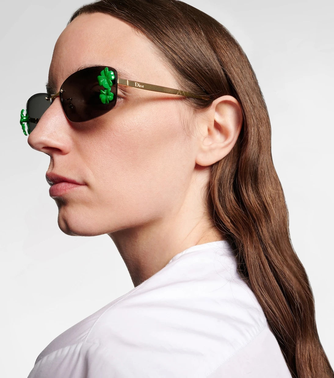 Dior Eyewear - Dior Clover S1U rectangular sunglasses