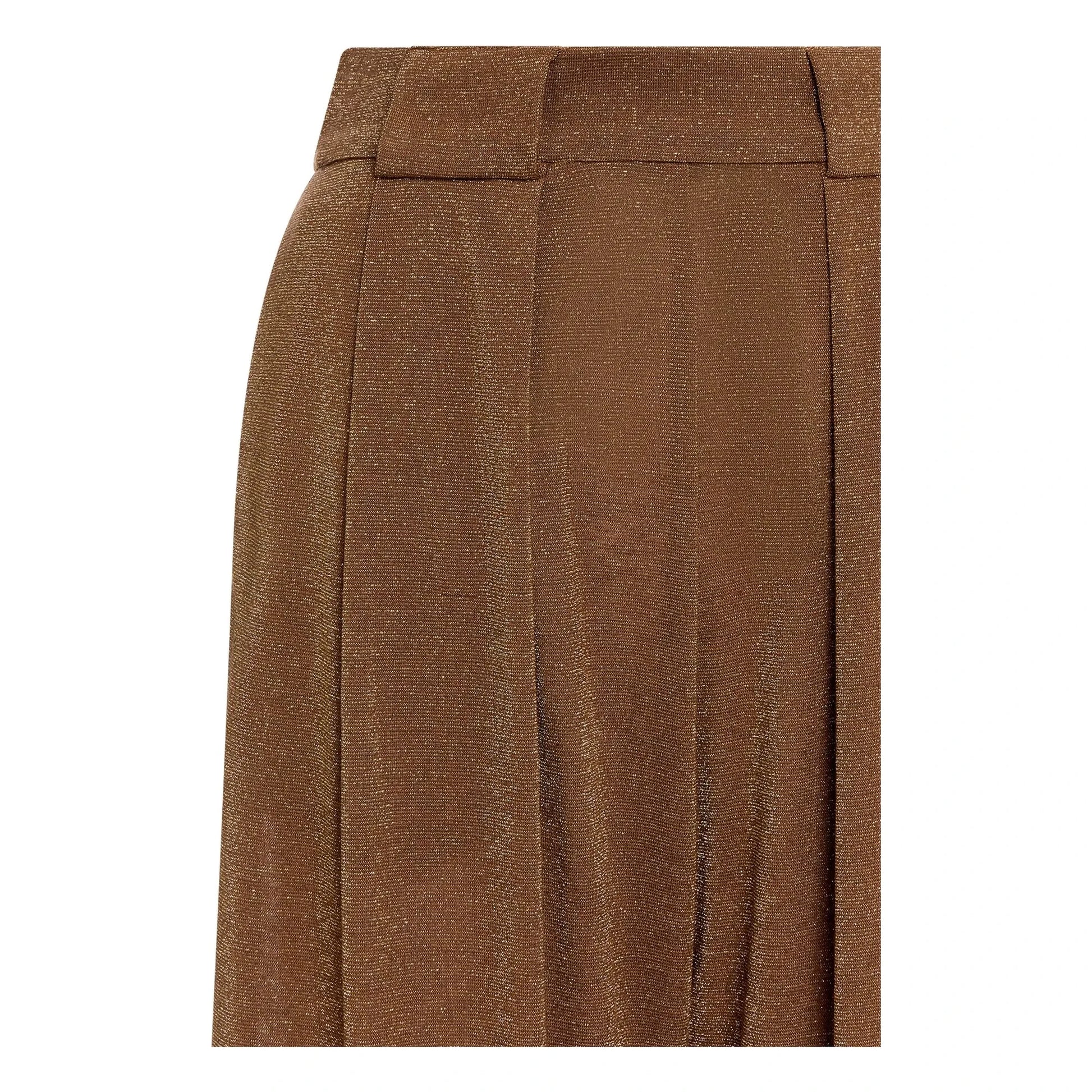 Momoni - Aspen Metallic Pants | Tabacco